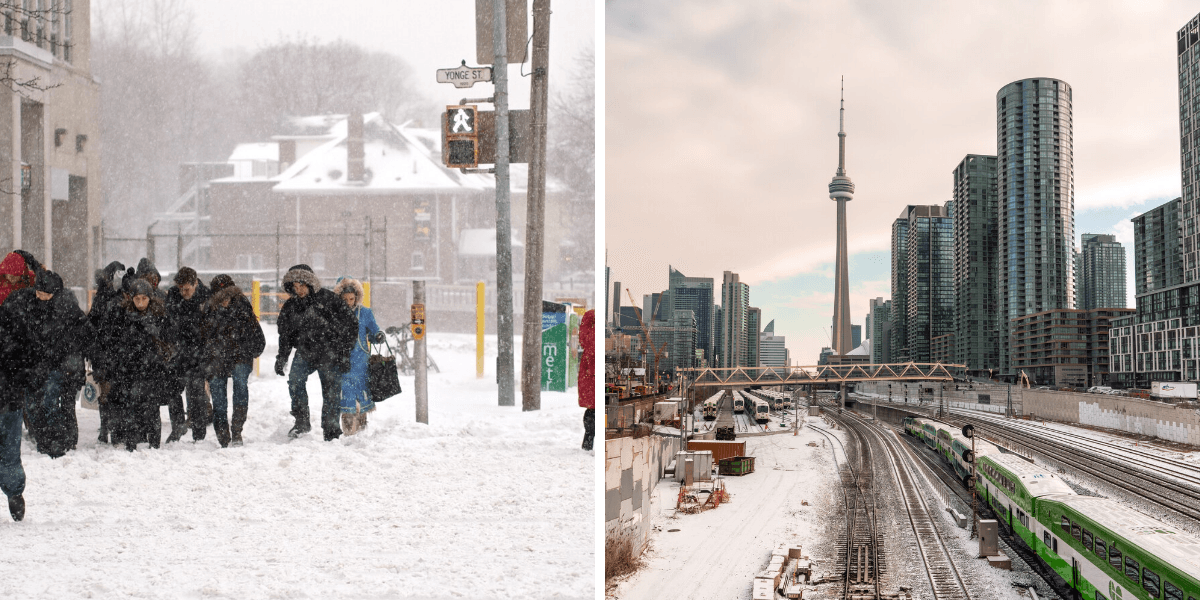 Toronto ha sido calificada como la mejor ciudad canadiense para visitar este invierno y la respuesta ha sido brutal